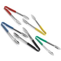 Click to view product details and reviews for Colour Coded Stainless Steel Tongs 12inch Set. Click to view product details and reviews for Colour Coded Stainless Steel Tongs 12inch Set.