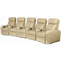 Click to view product details and reviews for Premiere Home Cinema Seating 5 Seater Beige. Click to view product details and reviews for Premiere Home Cinema Seating 5 Seater Beige.