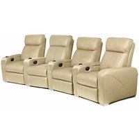 Click to view product details and reviews for Premiere Home Cinema Seating 4 Seater Beige. Click to view product details and reviews for Premiere Home Cinema Seating 4 Seater Beige.
