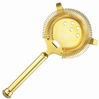 Click to view product details and reviews for Urban Bar Gold Plated Hawthorn Strainer. Click to view product details and reviews for Urban Bar Gold Plated Hawthorn Strainer.