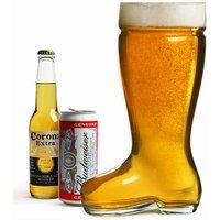 Giant Glass Beer Boot 3.5 Pint / 2ltr (Case of 6)