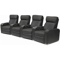 Click to view product details and reviews for Premiere Home Cinema Seating 4 Seater Black Leather. Click to view product details and reviews for Premiere Home Cinema Seating 4 Seater Black Leather.