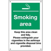 Click to view product details and reviews for Smoking Area Exterior Notice. Click to view product details and reviews for Smoking Area Exterior Notice.