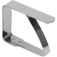 Click to view product details and reviews for Stainless Steel Tablecloth Clips Case Of 48. Click to view product details and reviews for Stainless Steel Tablecloth Clips Case Of 48.