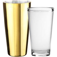 Click to view product details and reviews for Urban Bar Gold Plated Boston Shaker Tin Polycarbonate Glass Set. Click to view product details and reviews for Urban Bar Gold Plated Boston Shaker Tin Polycarbonate Glass Set.