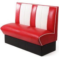 Click to view product details and reviews for Retro Diner Booth Double Seat Red Single. Click to view product details and reviews for Retro Diner Booth Double Seat Red Single.