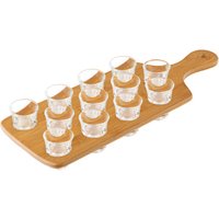 Click to view product details and reviews for Drinks Paddle Board 12 Shot With 12 Hot Shot Glasses. Click to view product details and reviews for Drinks Paddle Board 12 Shot With 12 Hot Shot Glasses.