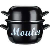 Click to view product details and reviews for Kitchen Craft Enamelled Steel Mussels Pot 18cm. Click to view product details and reviews for Kitchen Craft Enamelled Steel Mussels Pot 18cm.
