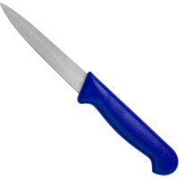 Click to view product details and reviews for Genware Vegetable Knife 4inch Blue Raw Fish. Click to view product details and reviews for Genware Vegetable Knife 4inch Blue Raw Fish.