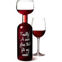 Wine Bottle Glass 25.4 oz / 750ml (Single) - 9.00 Wine Bottle Glass 25.4 oz / 750ml (Single)