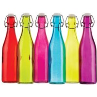 Click to view product details and reviews for Colourworks Coloured Glass Storage Water Bottles 500ml Set Of 6. Click to view product details and reviews for Colourworks Coloured Glass Storage Water Bottles 500ml Set Of 6.