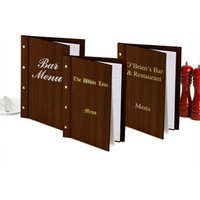 Click to view product details and reviews for Custom Wood Effect Menu Cover A4 Dark Oak Set Of 12. Click to view product details and reviews for Custom Wood Effect Menu Cover A4 Dark Oak Set Of 12.