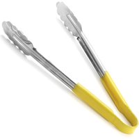 Click to view product details and reviews for Colour Coded Stainless Steel Tongs 12inch Yellow. Click to view product details and reviews for Colour Coded Stainless Steel Tongs 12inch Yellow.