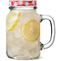 Click to view product details and reviews for Mason Drinking Jar Glasses With Red Gingham Lids 20oz 568ml Case Of 24. Click to view product details and reviews for Mason Drinking Jar Glasses With Red Gingham Lids 20oz 568ml Case Of 24.