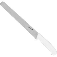 Click to view product details and reviews for Genware Serrated Slicer 12inch White Bakery And Dairy. Click to view product details and reviews for Genware Serrated Slicer 12inch White Bakery And Dairy.