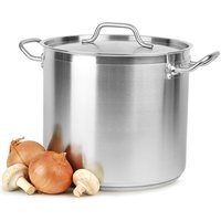 Click to view product details and reviews for Stainless Steel Stockpot And Lid 16ltr. Click to view product details and reviews for Stainless Steel Stockpot And Lid 16ltr.