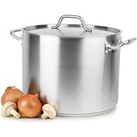 Click to view product details and reviews for Stainless Steel Stockpot And Lid 24ltr. Click to view product details and reviews for Stainless Steel Stockpot And Lid 24ltr.