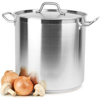 Click to view product details and reviews for Stainless Steel Stockpot And Lid 18ltr. Click to view product details and reviews for Stainless Steel Stockpot And Lid 18ltr.