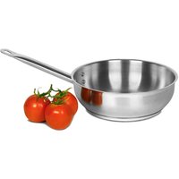 Click to view product details and reviews for Genware Stainless Steel Sauteuse Pan 28ltr. Click to view product details and reviews for Genware Stainless Steel Sauteuse Pan 28ltr.