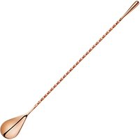 Click to view product details and reviews for Urban Bar Rose Gold Plated Teardrop Bar Spoon 300mm. Click to view product details and reviews for Urban Bar Rose Gold Plated Teardrop Bar Spoon 300mm.