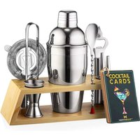 Bartender Kit with Wood Stand