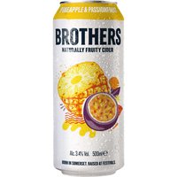Brothers Pineapple & Passion Fruit Cider 12x 500ml Cans