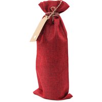 Burgundy Bag with Gift Tag
