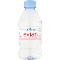 Evian Still Natural Mineral Water 24x 330ml