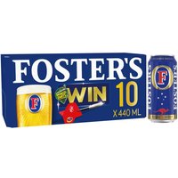 Fosters Premium Lager 10x 440ml