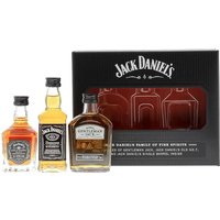Jack Daniel's Family Whiskey 3x 5cl Miniatures Gift Pack