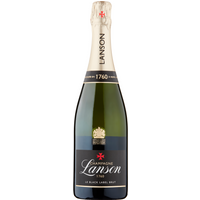 Lanson black label brut bottle