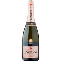 Lanson rose bottle