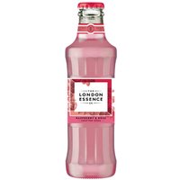 London Essence Co. Raspberry & Rose Soda 24x 200ml