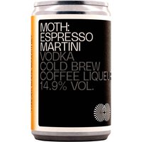 Moth Espresso Martini Premix 125ml
