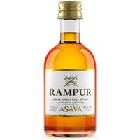 Rampur Asava Whisky 5cl Miniature