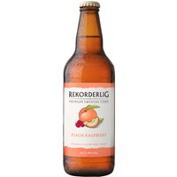 Rekorderlig Peach & Raspberry Premium Cider 8x 500ml