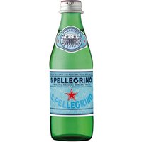 San Pellegrino Sparkling Mineral Water 24x 250ml Glass Bottle