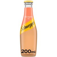 DrinkSupermarketcom Enjoy a 10% Discount on Schweppes Pink Grapefruit Soda 24x 200ml