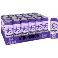 Strongbow Dark Fruit Cider 24x 568ml Pint Cans