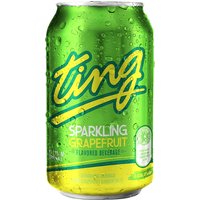 Ting Zesty Caribbean Fruit Fizz 24x 330ml