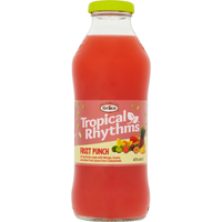 Tropical Rhythms Fruit Punch 12x 475ml