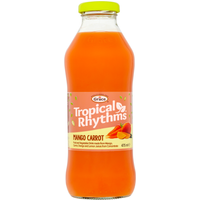 Tropical Rhythms Mango & Carrot 12x 475ml