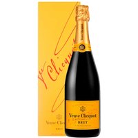 Veuve Clicquot Yellow Label Brut Champagne 75cl Gift Box