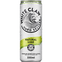 White Claw Lime Hard Seltzer 330ml