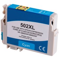 Druckerpatronenexpress NB Kompatibel für Epson C13T02W24010 502XL Druckerpatrone Cyan