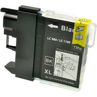 Druckerpatronenexpress NB Kompatibel für Brother LC1100BK Druckerpatrone Schwarz