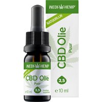 CBD Olie Puur (Wedihemp) 2,5% 10 ml