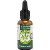 CBD Olie (Jacob Hooy) 2,75% 30 ml