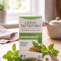Fermented Ashwagandha Bio (Living Nutrition) 60caps
