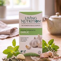 Fermented Garlic Bio (Living Nutrition) 60caps